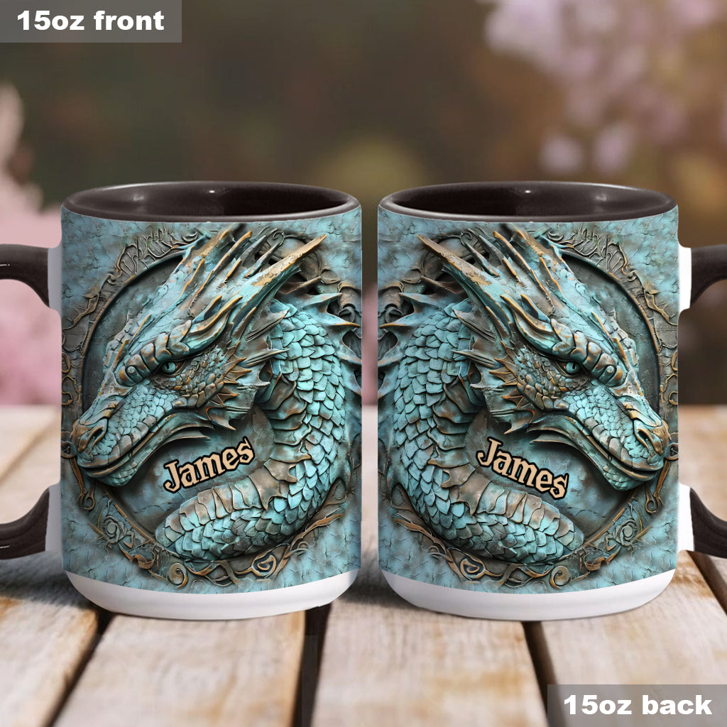 Mon animal totem - Mug personnalisé avec motif dragon