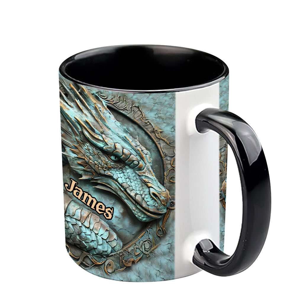 Mon animal totem - Mug personnalisé avec motif dragon