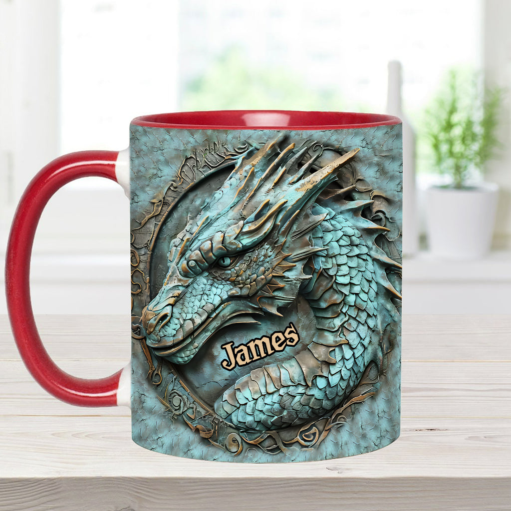Mon animal totem - Mug personnalisé avec motif dragon