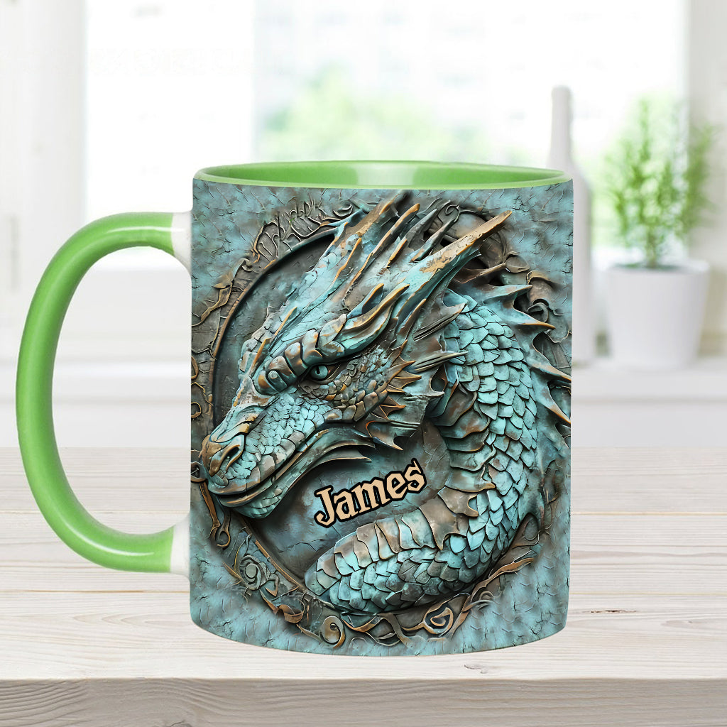 Mon animal totem - Mug personnalisé avec motif dragon