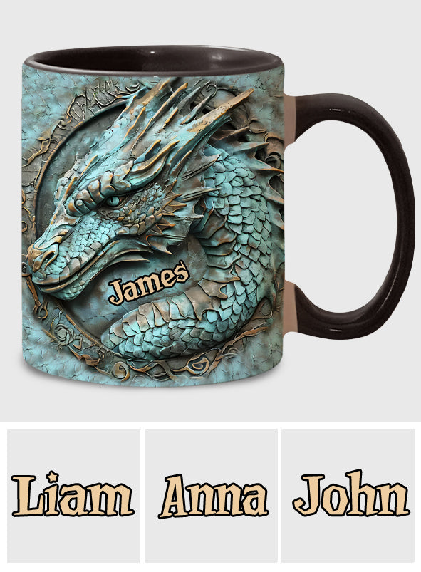 Mon animal totem - Mug personnalisé avec motif dragon