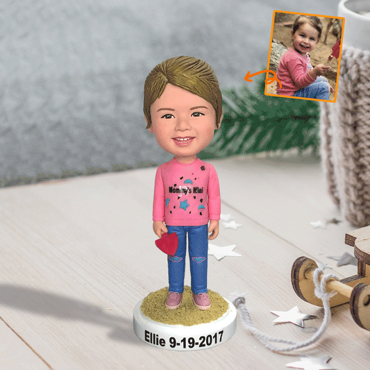 Custom Figure - Personalized Granddaughter Bobblehead
