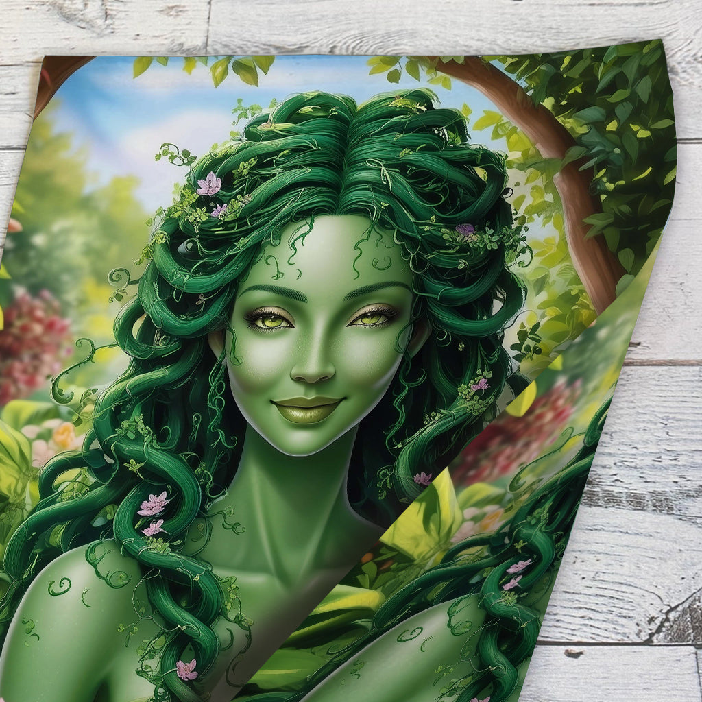 Green Lady - Personalized Gardening Garden Flag
