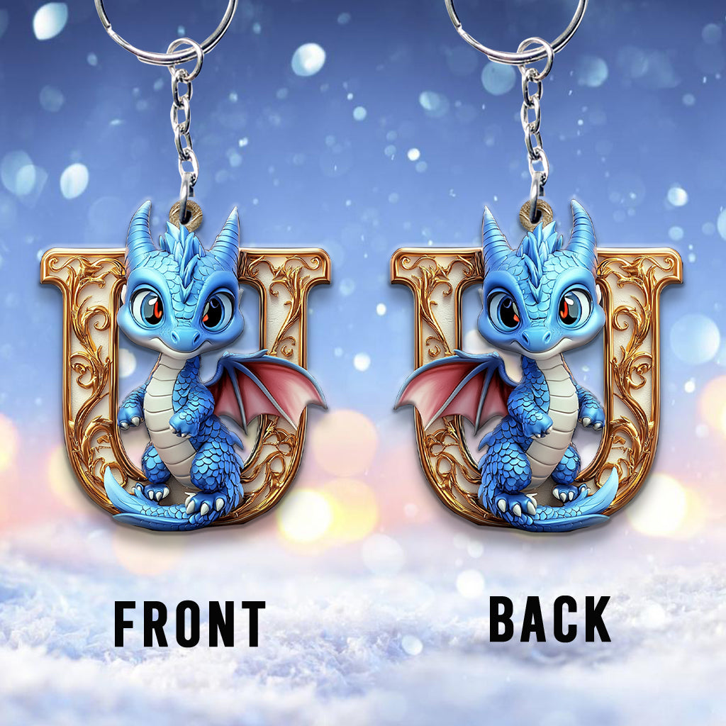 Charming Dragon - Personalized Dragon Keychain