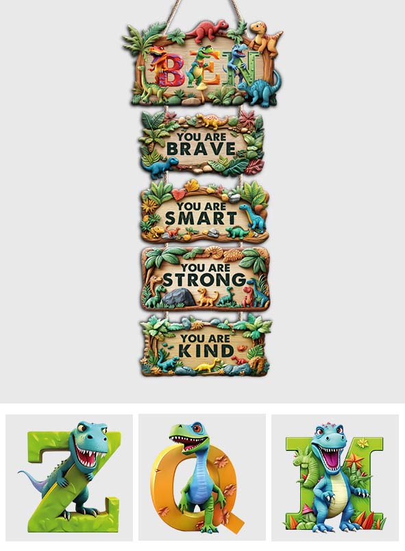 You Are Brave, You Are Smart - Personalized Kid Pallet Wood Sign