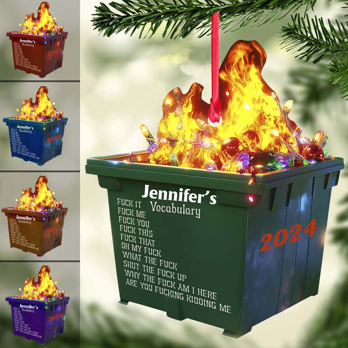 Cluster - Ornement personnalisé pour collègue