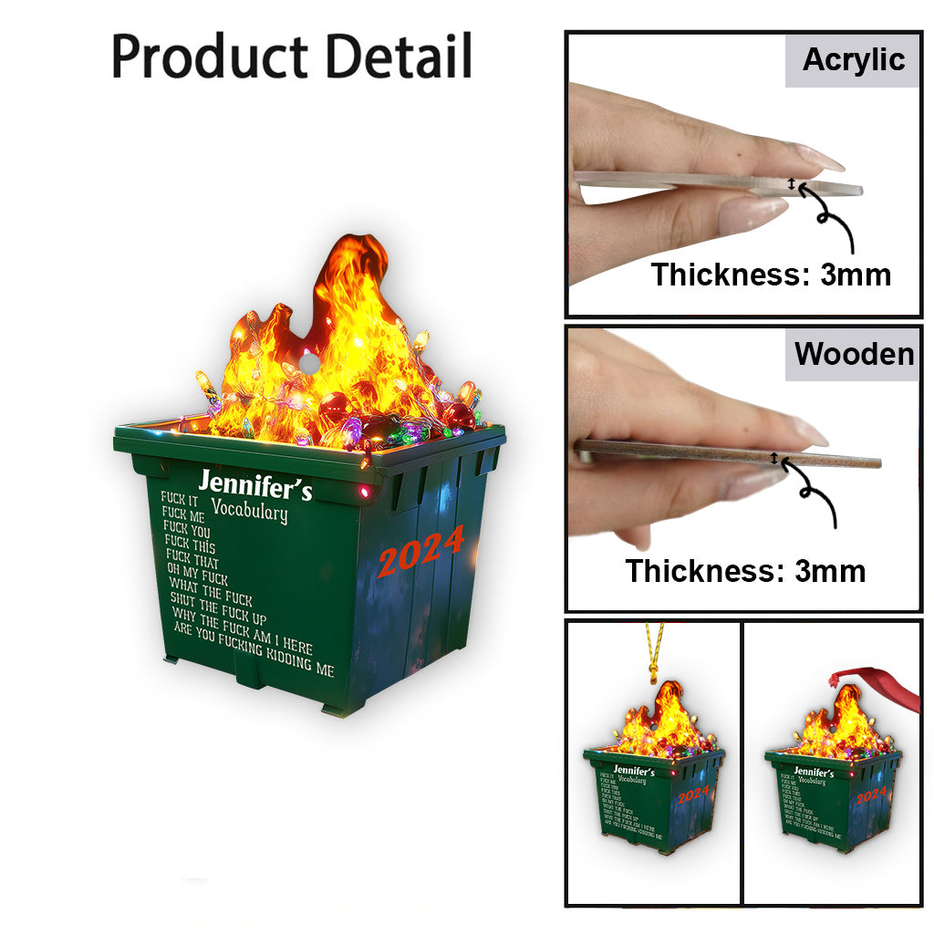 Cluster - Ornement personnalisé pour collègue