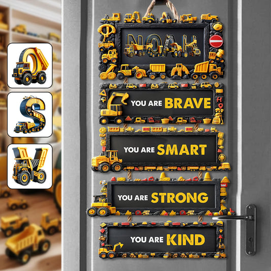 You Are Brave, You Are Smart - Personalized Kid Pallet Wood Sign