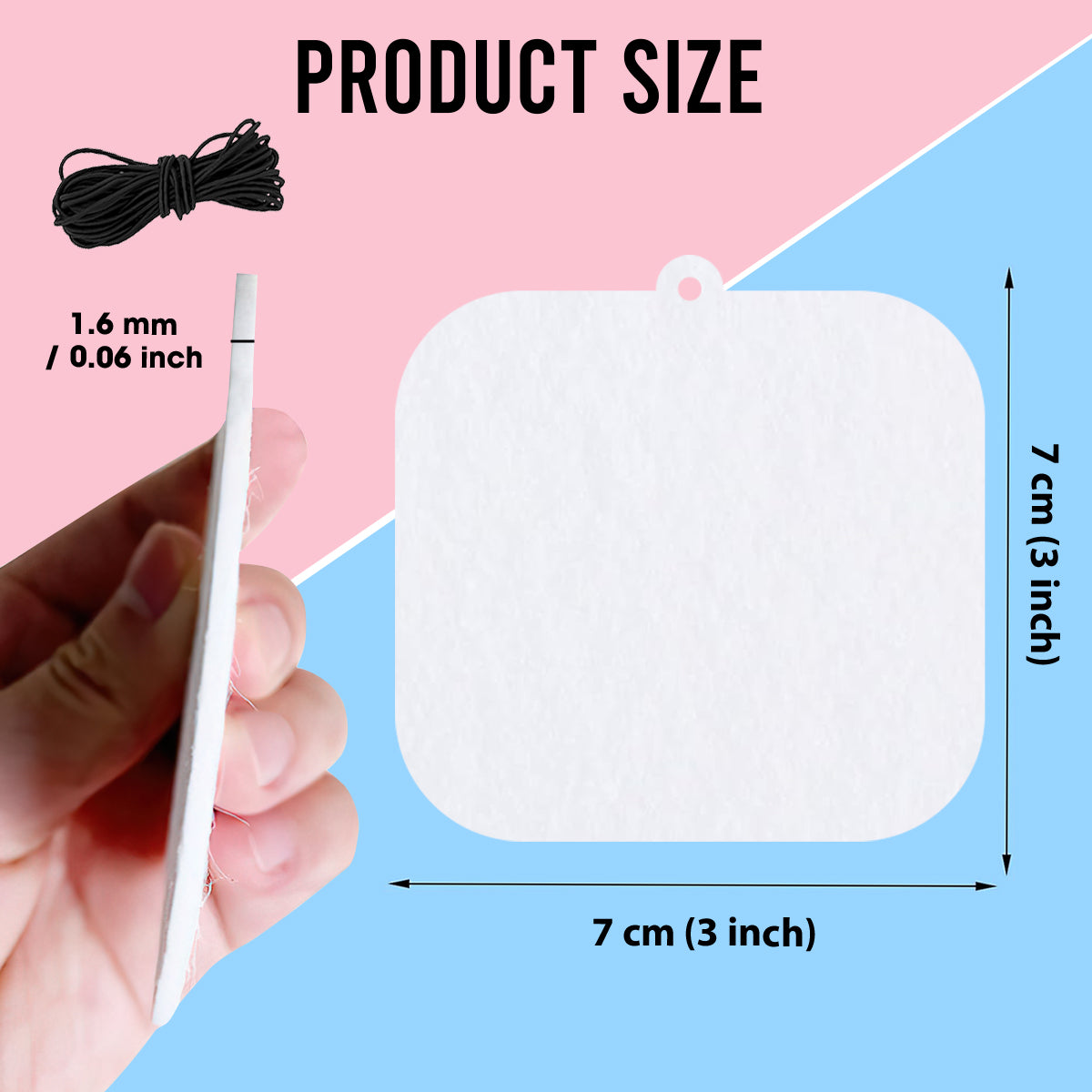 World's Best Farter Funny Beans - Personalized Father Square Air Freshener