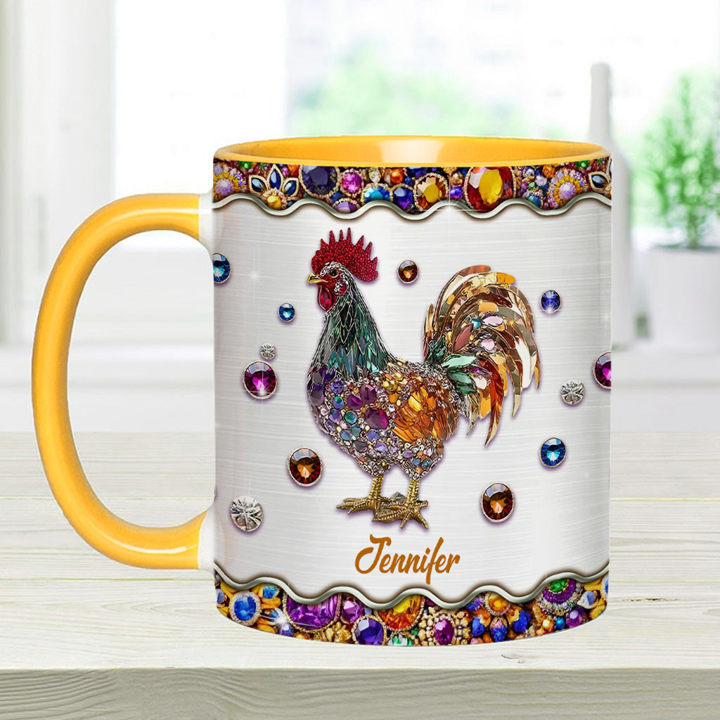 Sparker Rooster - Personalisierte Tasse mit Hühnermotiv