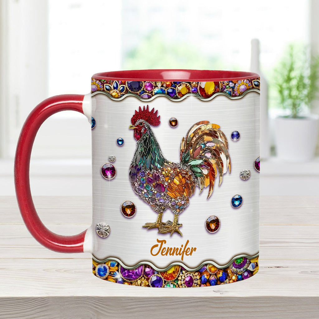 Sparker Rooster - Personalisierte Tasse mit Hühnermotiv