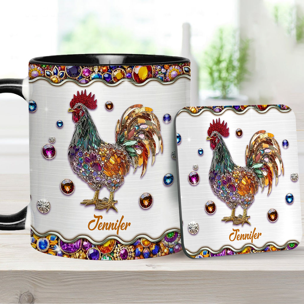 Sparker Rooster - Personalisierte Tasse mit Hühnermotiv