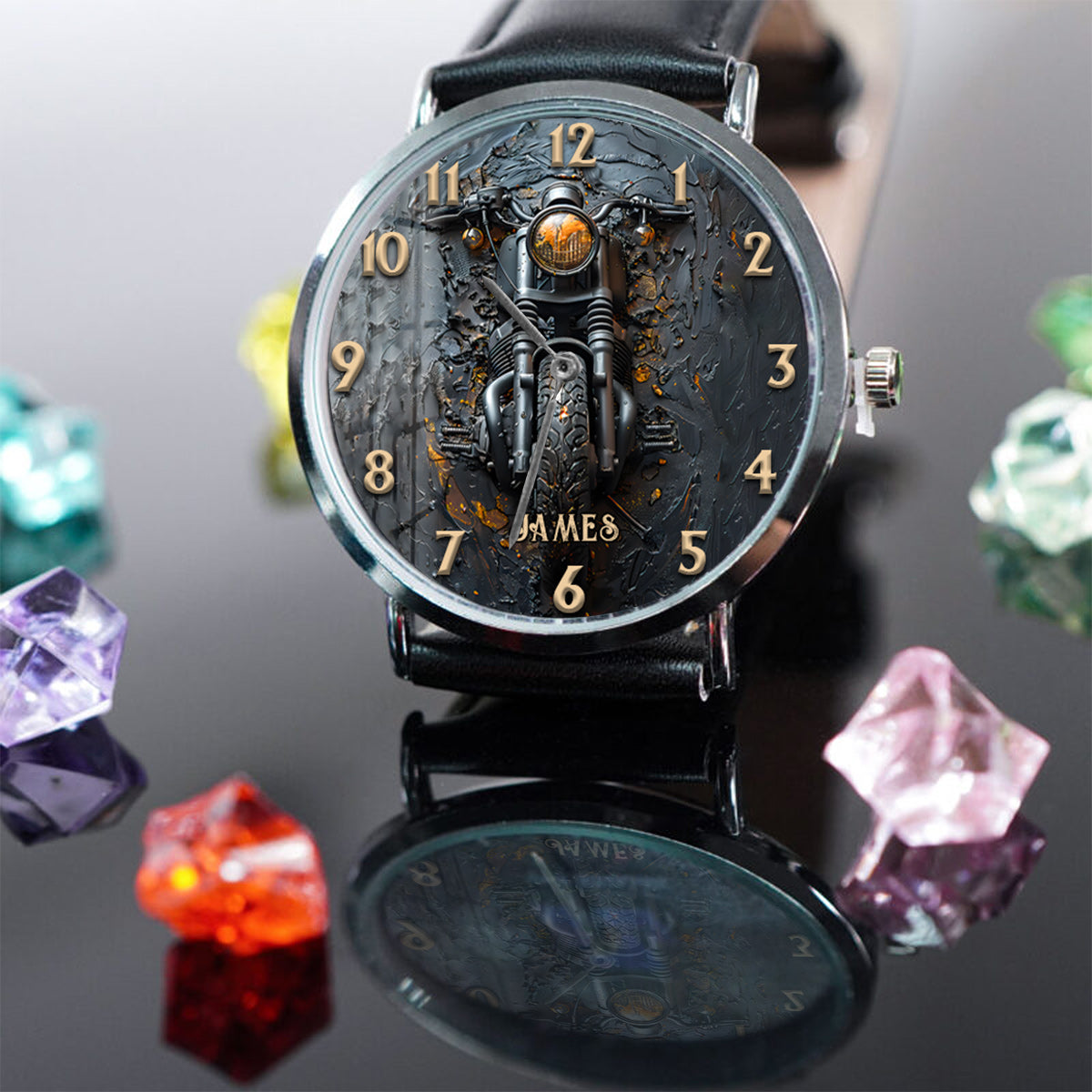 Ride All Times - Personalized Biker Hand Watch