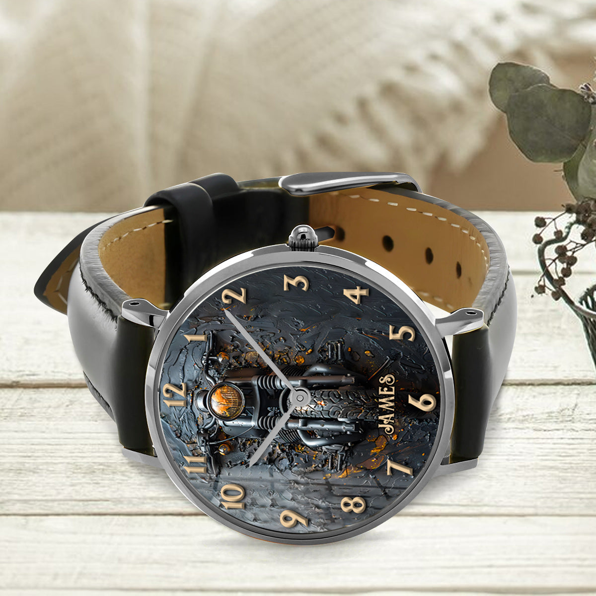 Ride All Times - Personalized Biker Hand Watch