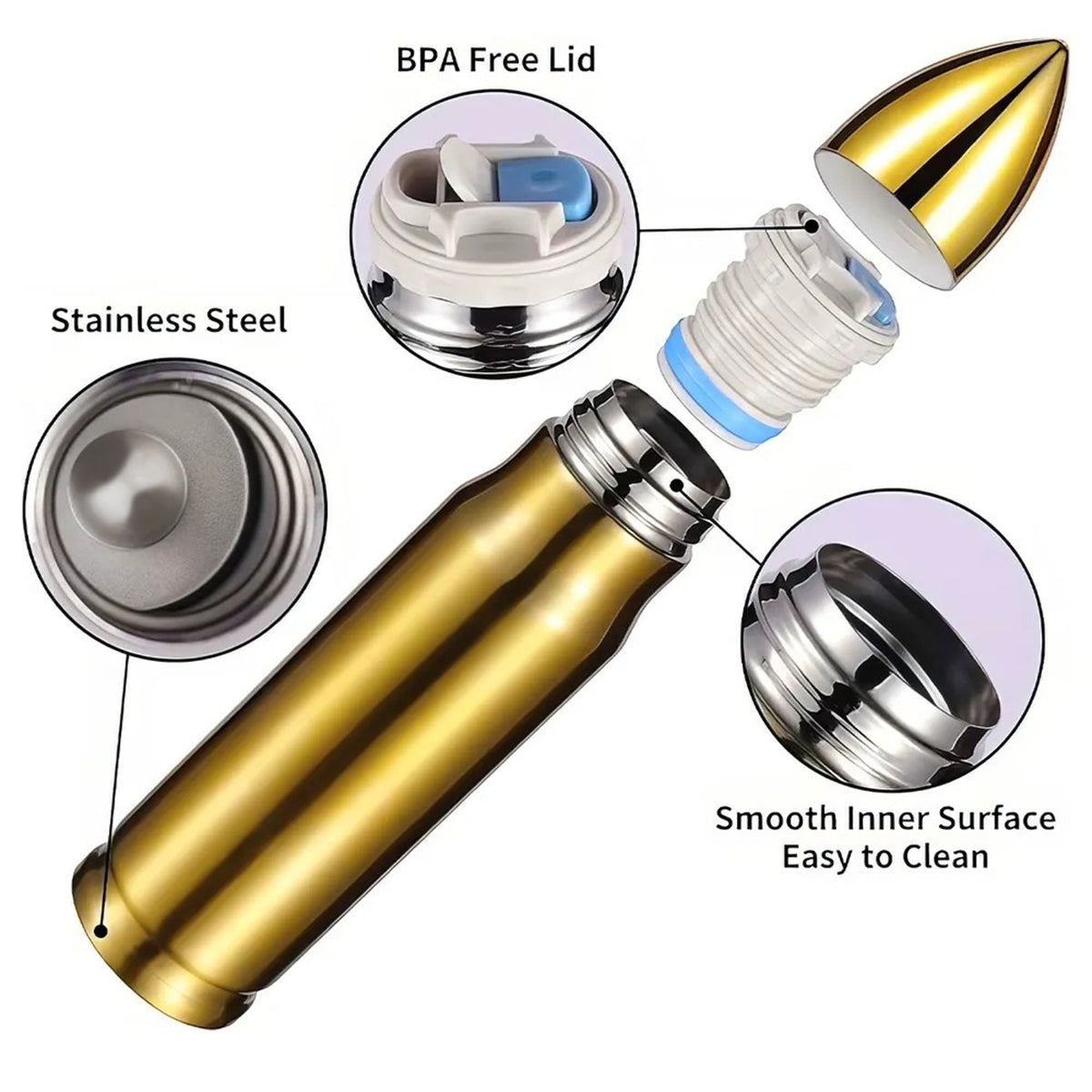 Never Underestimate An Old Man With A Motorcycle - Personalized Biker Bullet Tumbler