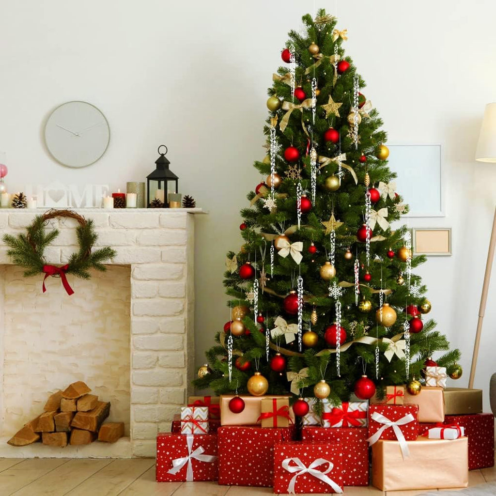 Eiszapfenornament aus Glas