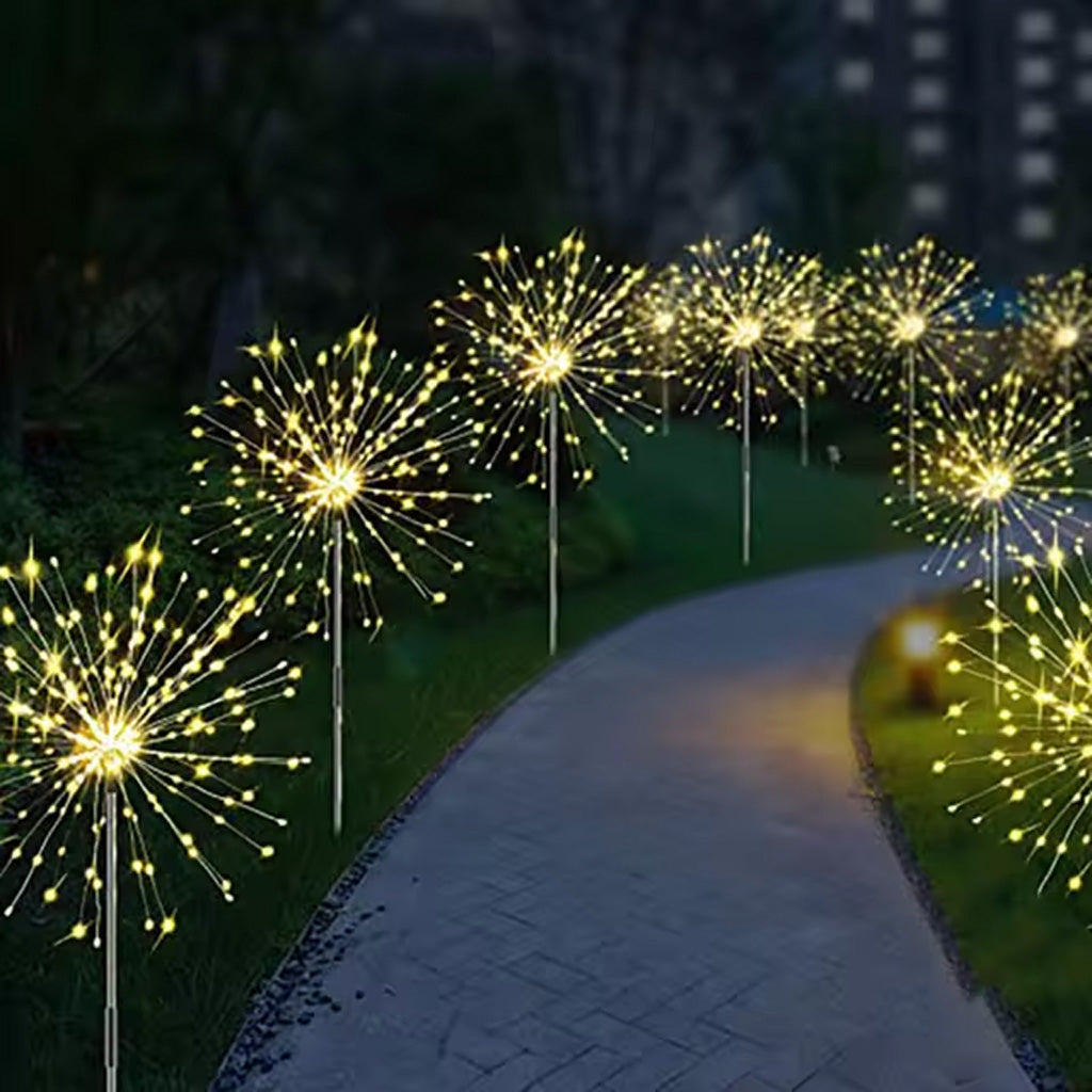 Lumières solaires pour feux d'artifice - Lumières solaires pour feux d'artifice de Noël