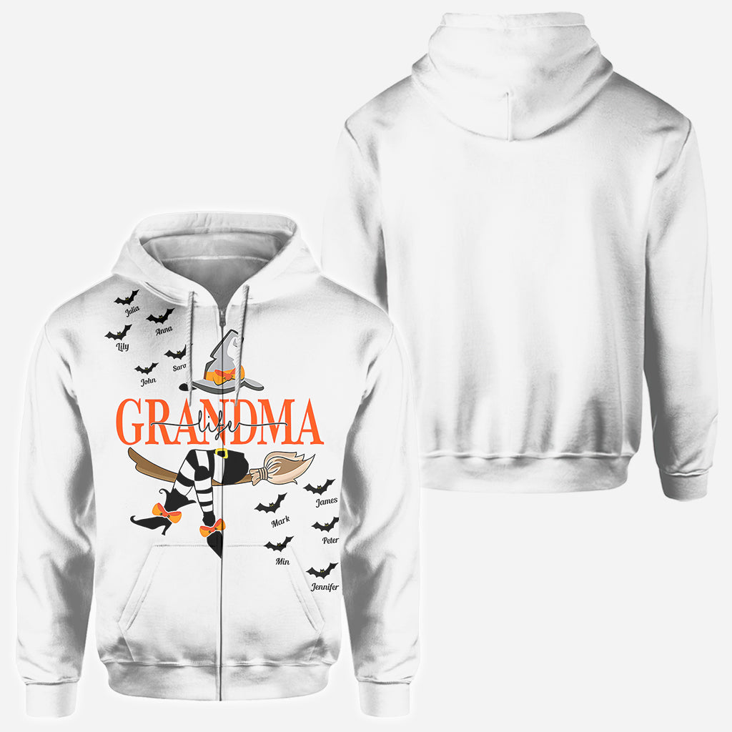 Vie de grand-mère - T-shirt personnalisé « Grand-mère »