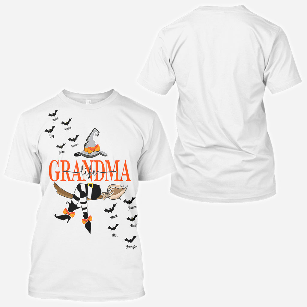 Vie de grand-mère - T-shirt personnalisé « Grand-mère »