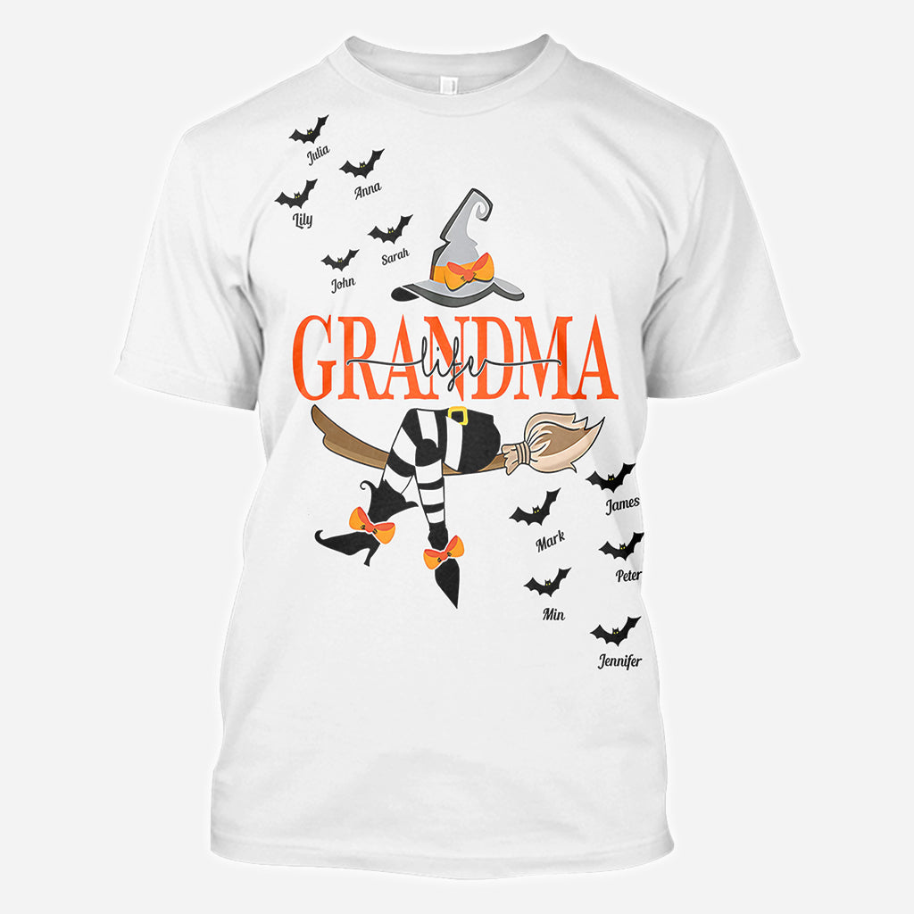 Vie de grand-mère - T-shirt personnalisé « Grand-mère »