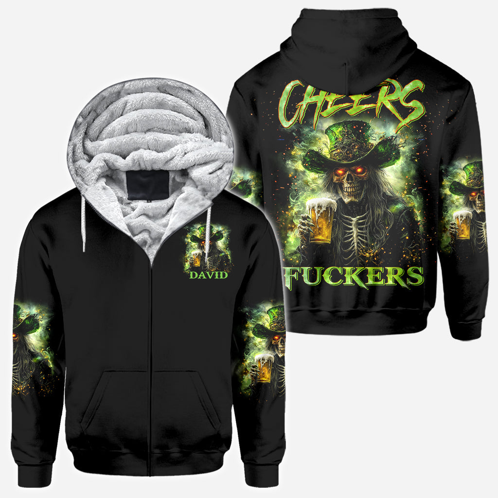 Cheer Fckers - T-shirt personnalisé intégral pour la Saint-Patrick