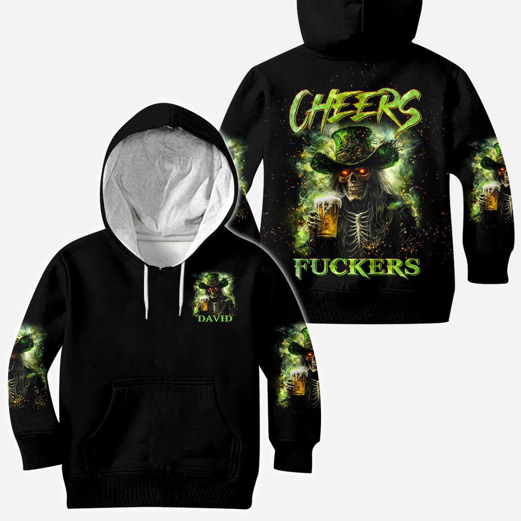 Cheer Fckers - T-shirt personnalisé intégral pour la Saint-Patrick