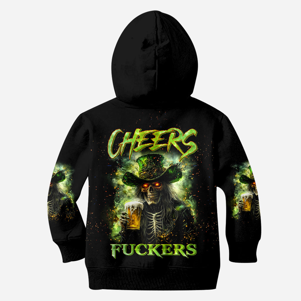 Cheer Fckers - T-shirt personnalisé intégral pour la Saint-Patrick