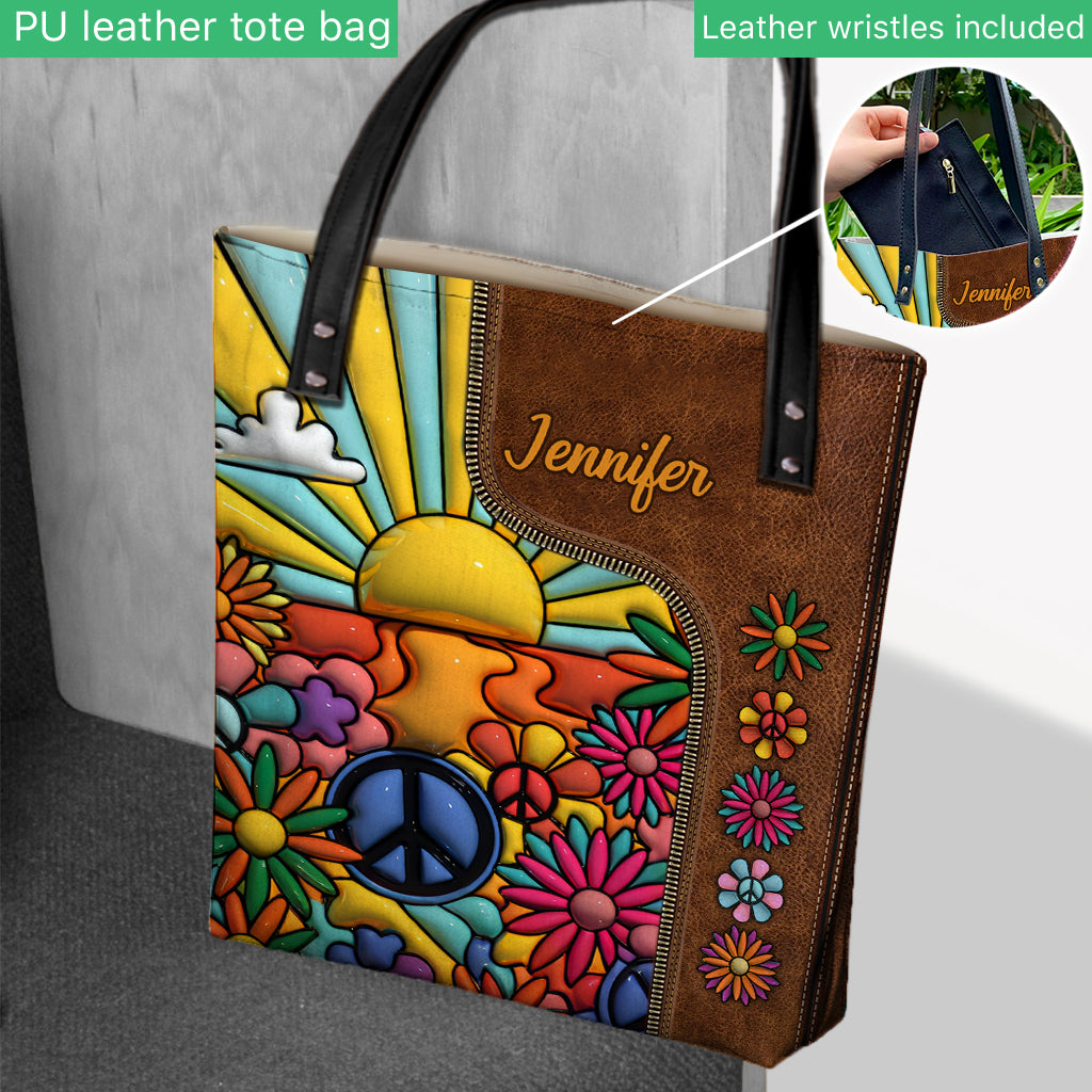 Hippie Soul - Personalized Hippie Tote Bag