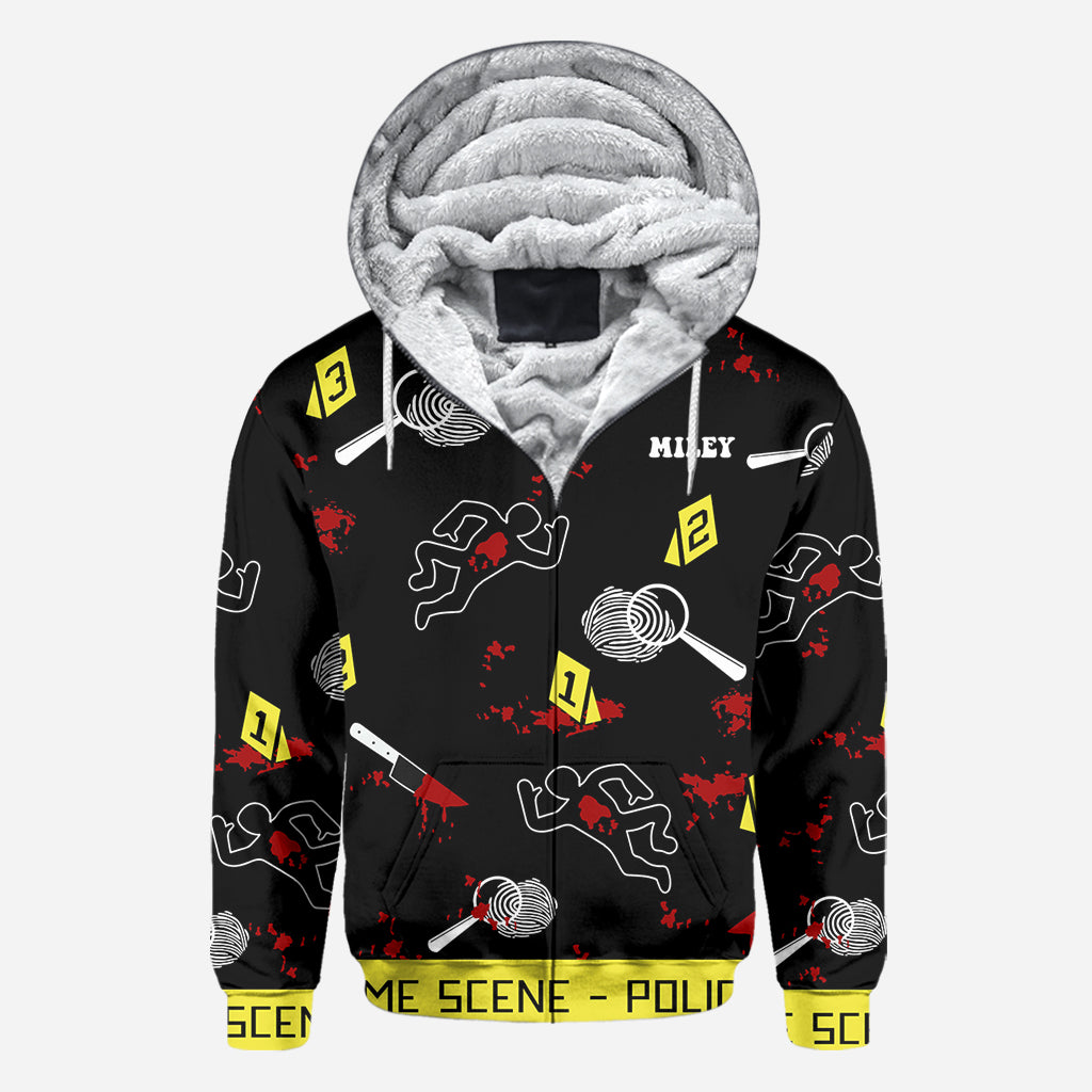 Sweat à capuche True Crime - T-shirt entièrement personnalisé