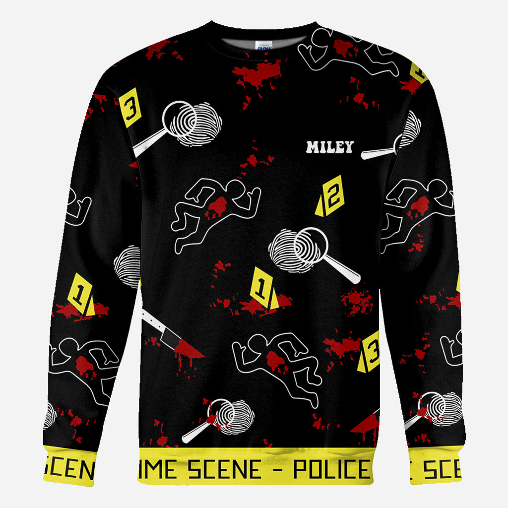 Sweat à capuche True Crime - T-shirt entièrement personnalisé