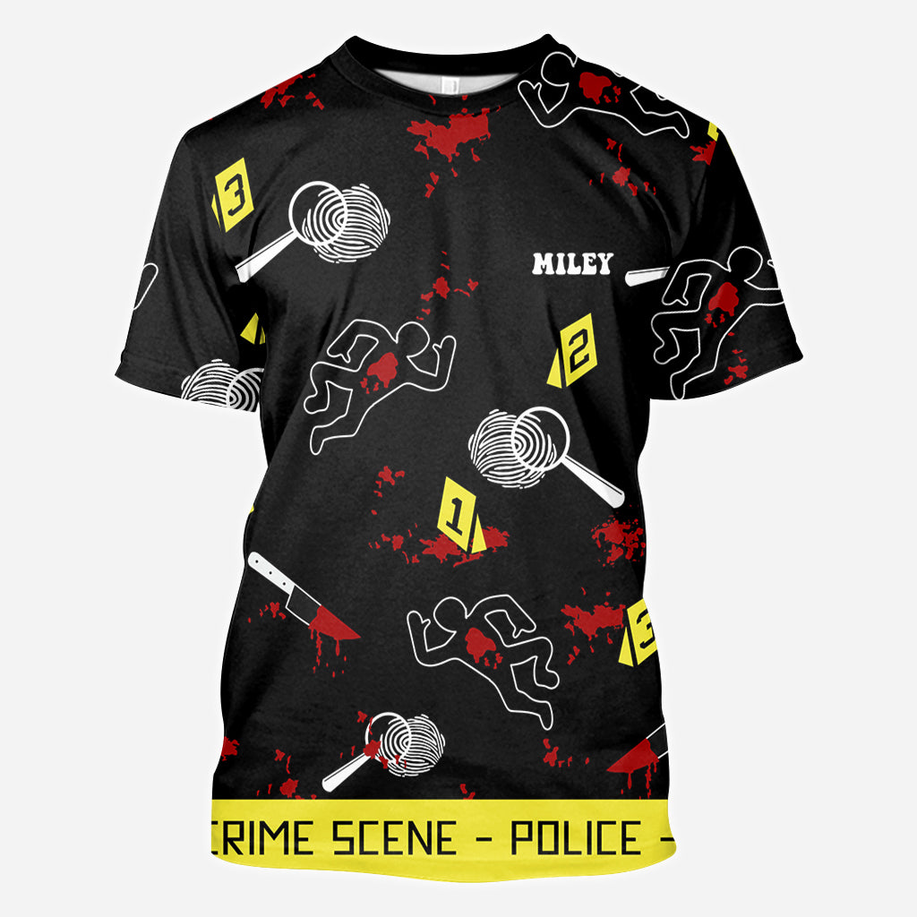 Sweat à capuche True Crime - T-shirt entièrement personnalisé