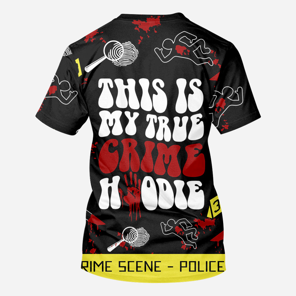 Sweat à capuche True Crime - T-shirt entièrement personnalisé