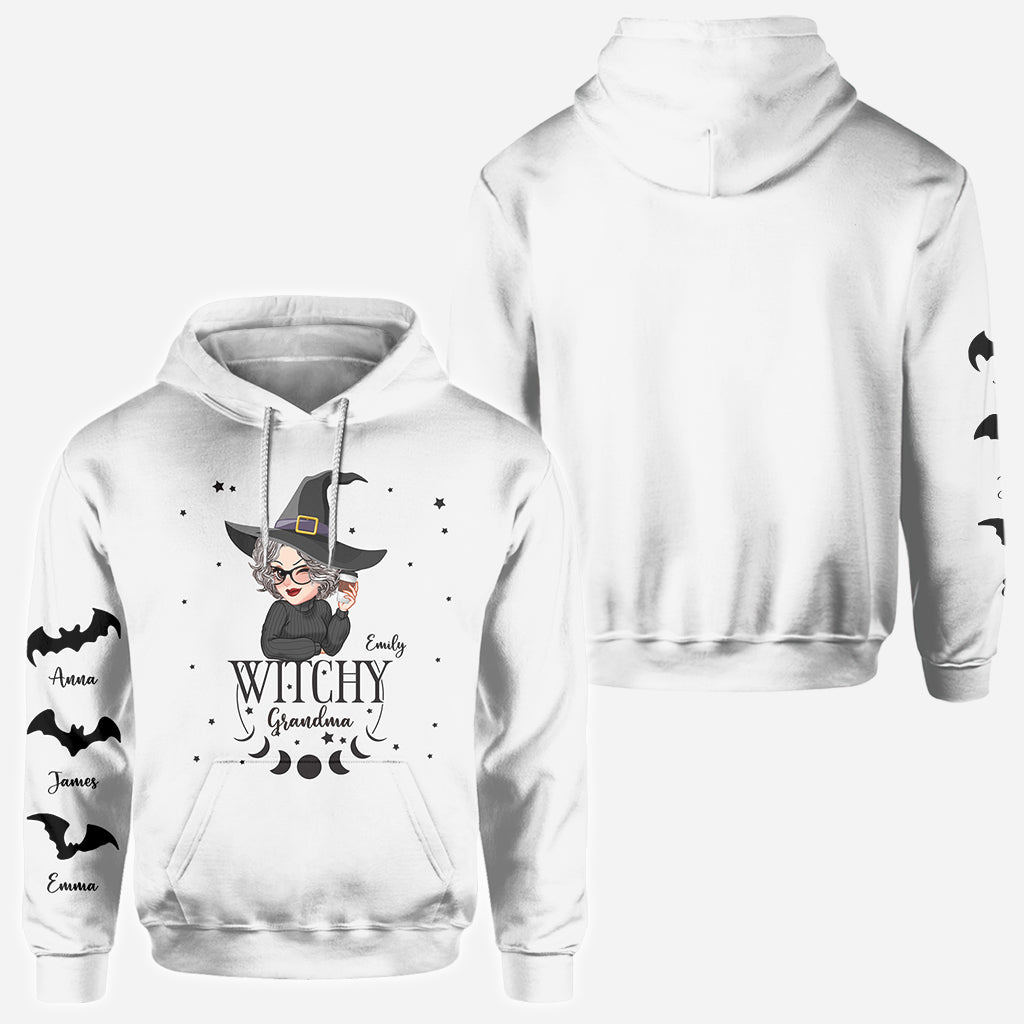 T-shirt personnalisé « Grand-mère sorcière »