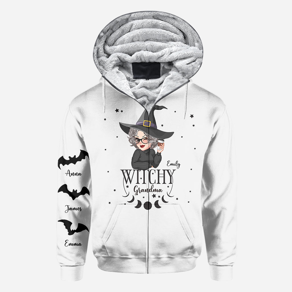 T-shirt personnalisé « Grand-mère sorcière »