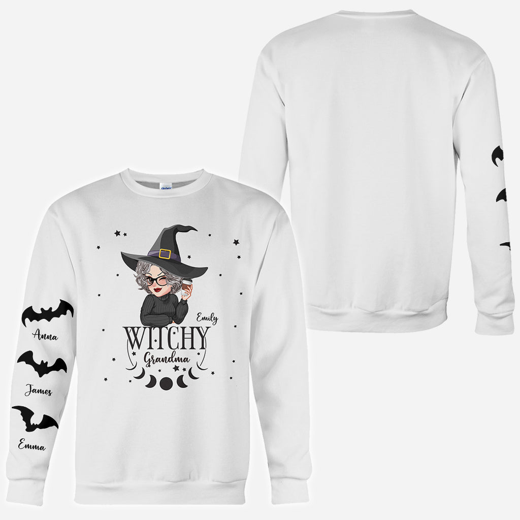 T-shirt personnalisé « Grand-mère sorcière »