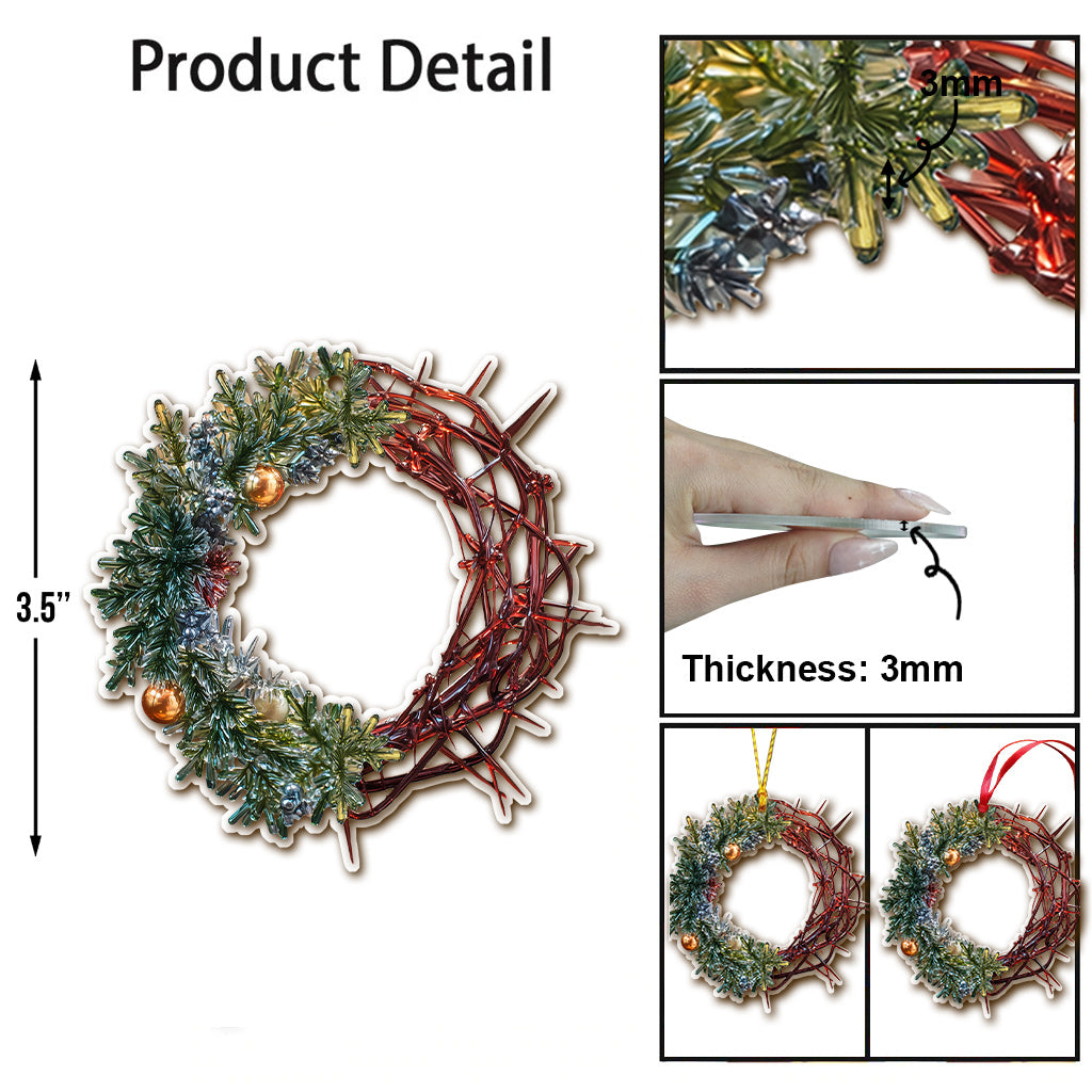 Jesus Is The Reason For The Season - Christian Ornament