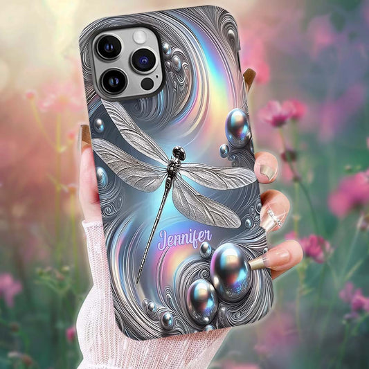 Magnifique libellule - Coque de téléphone personnalisée avec motif libellule intégral
