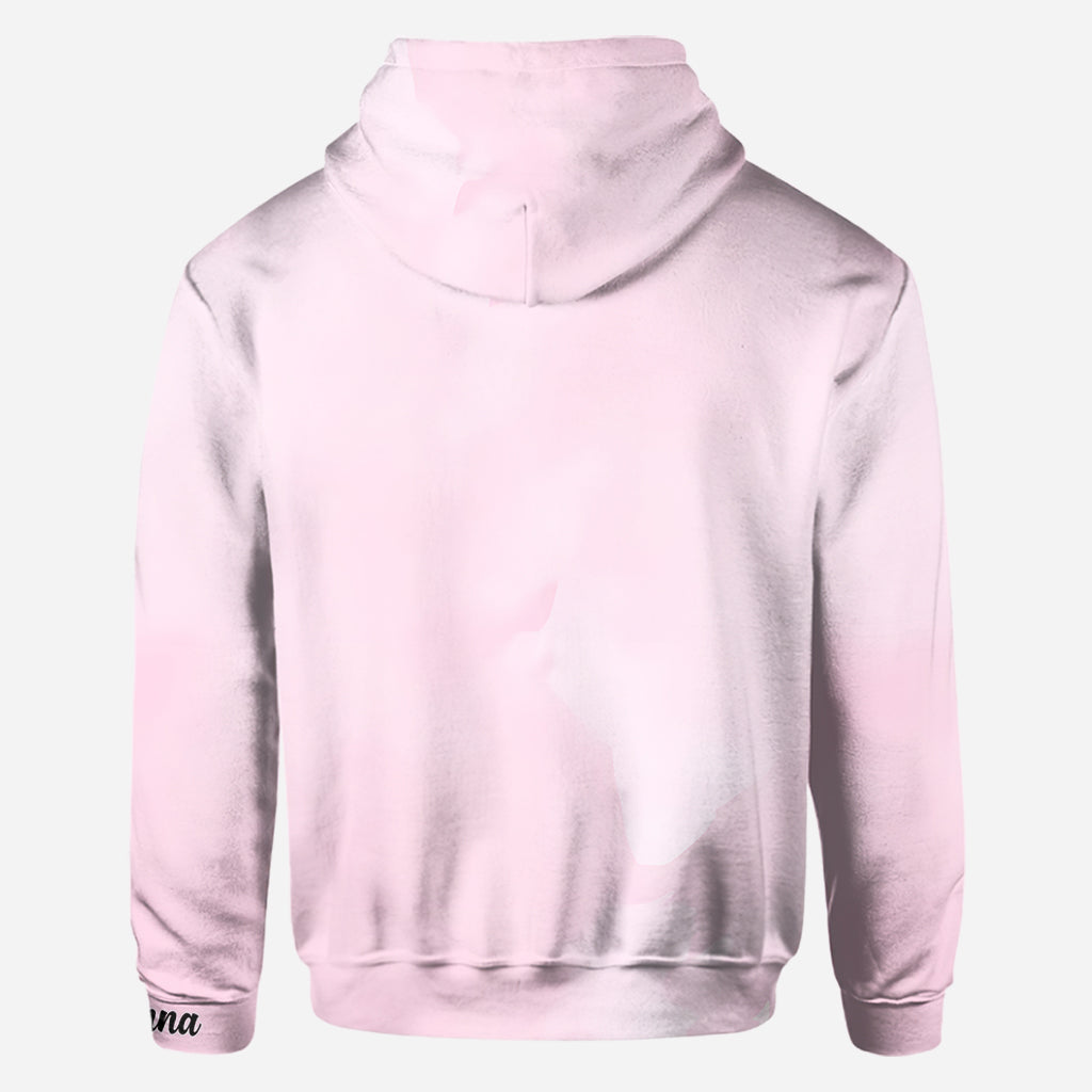 Im Oktober tragen wir Pink – personalisiertes T-Shirt zur Sensibilisierung für Brustkrebs