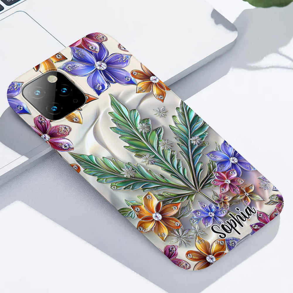 Beautiful Leaf - Personalized Weed Full Print Phone Case