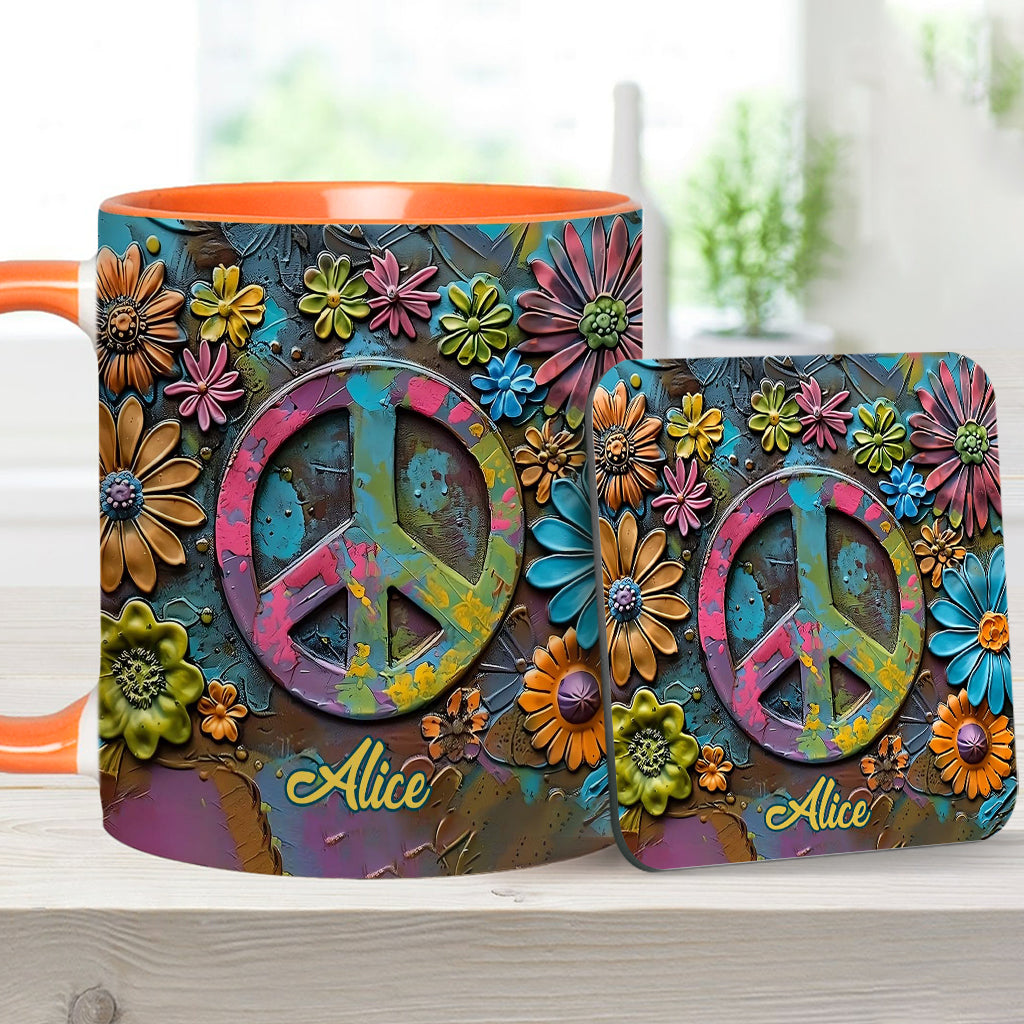 Hippie Soul - Personalized Hippie Accent Mug