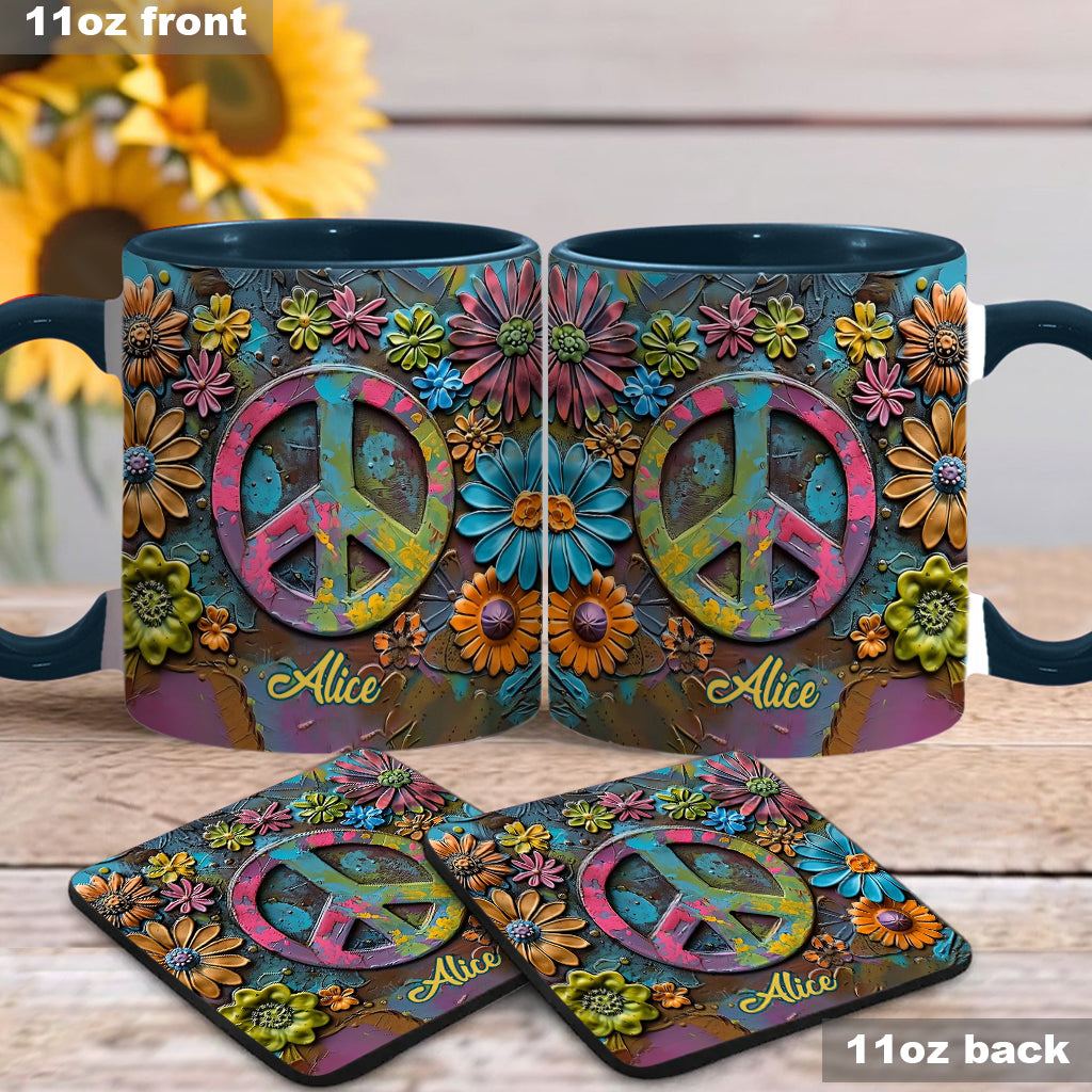 Hippie Soul - Personalized Hippie Accent Mug