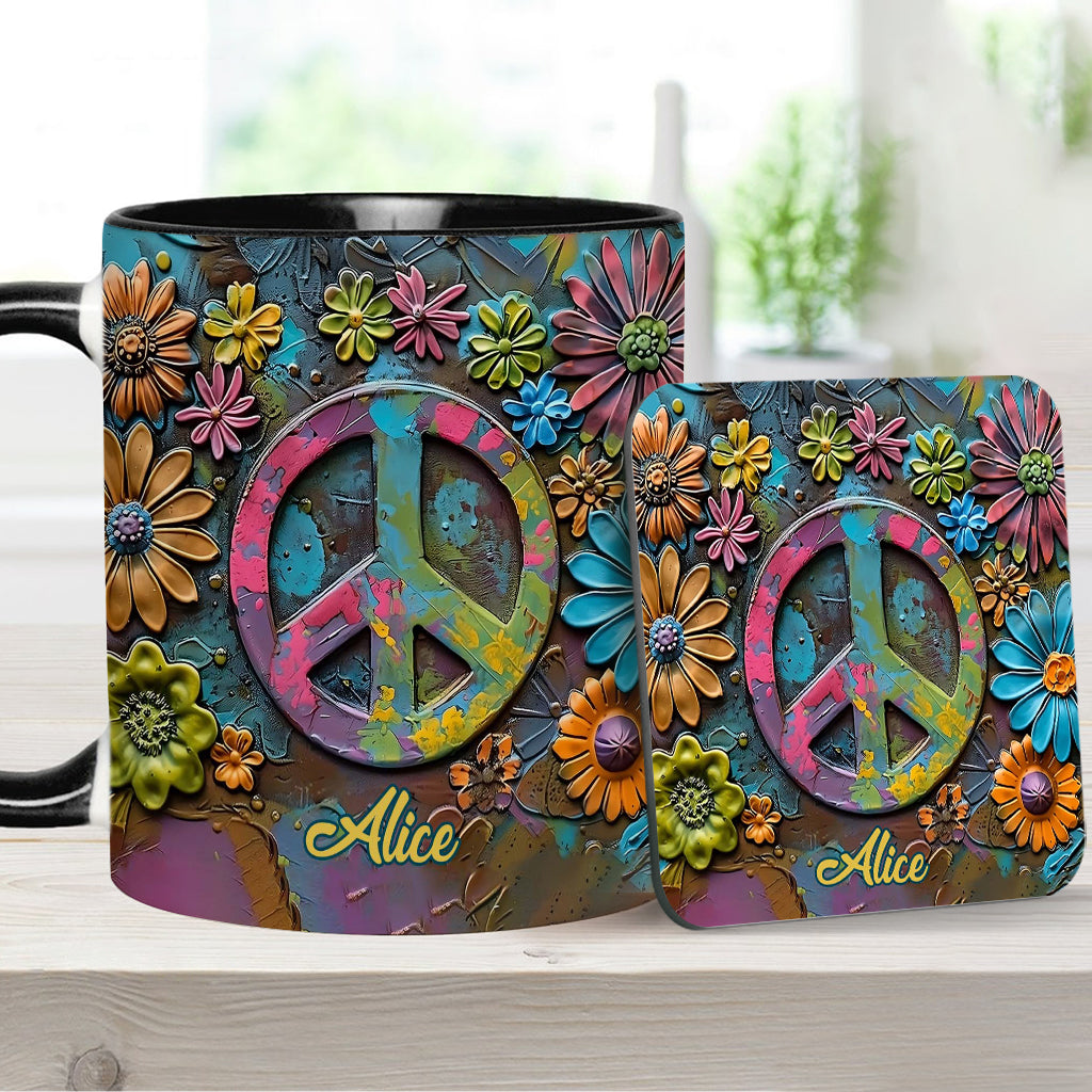 Hippie Soul - Personalized Hippie Accent Mug