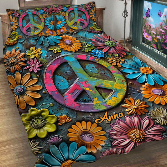 Hippie Soul - Personalized Hippie Quilt Set