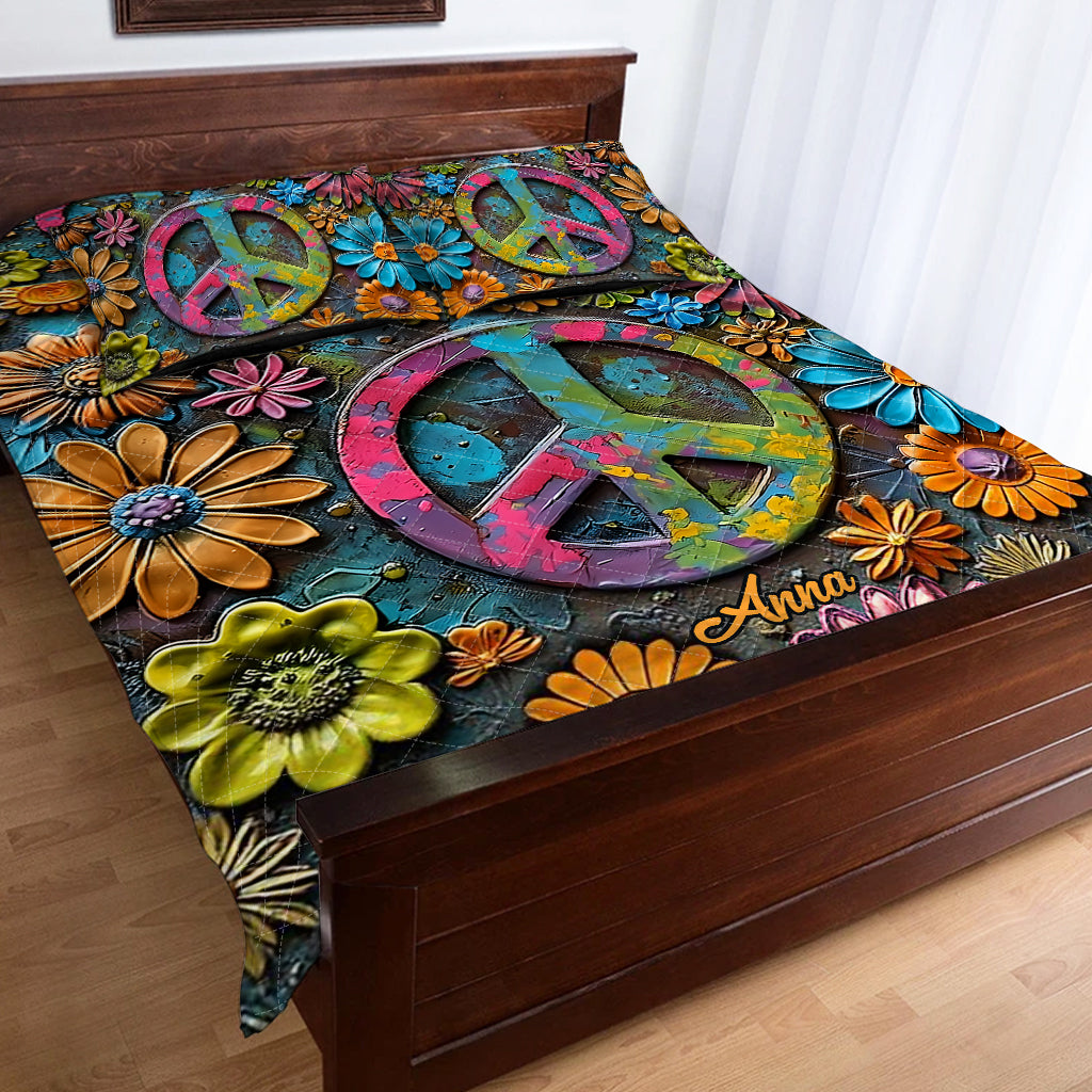 Hippie Soul - Personalized Hippie Quilt Set