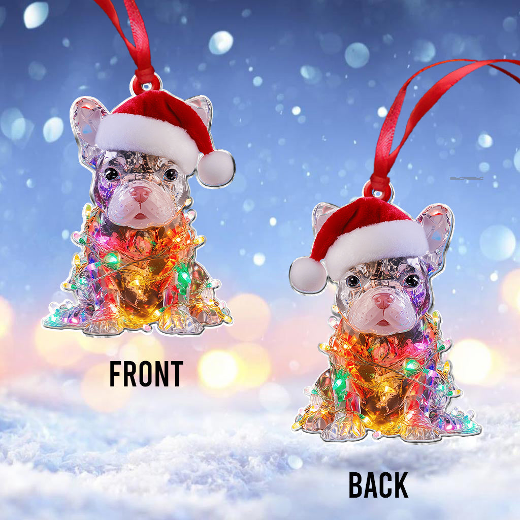 Joyeux Woofmas - Ornement personnalisé pour chien