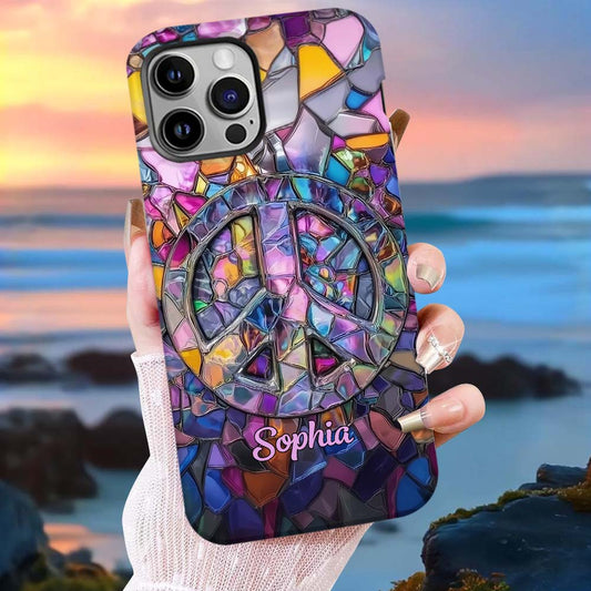 Hippie Soul - Personalized Hippie Full Print Phone Case