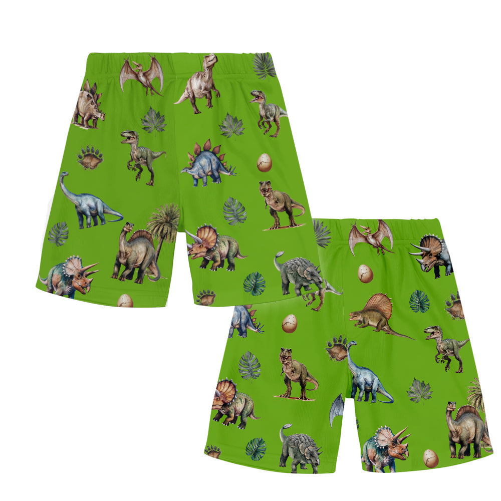 Cool Dinosaur Alphabet - Personalized Kid T-shirt & Shorts