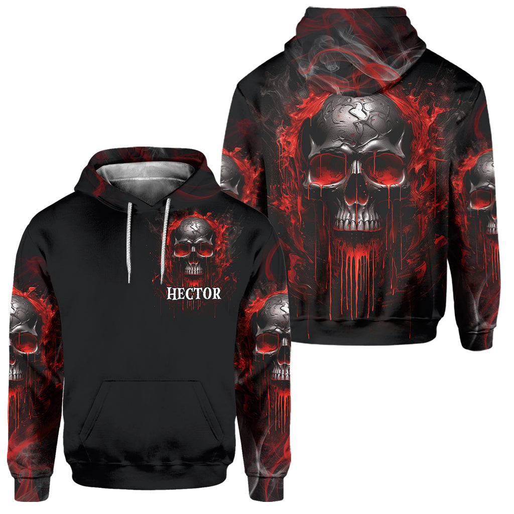 Cool Skull - Personalized Skull Hoodie and Sweatpants