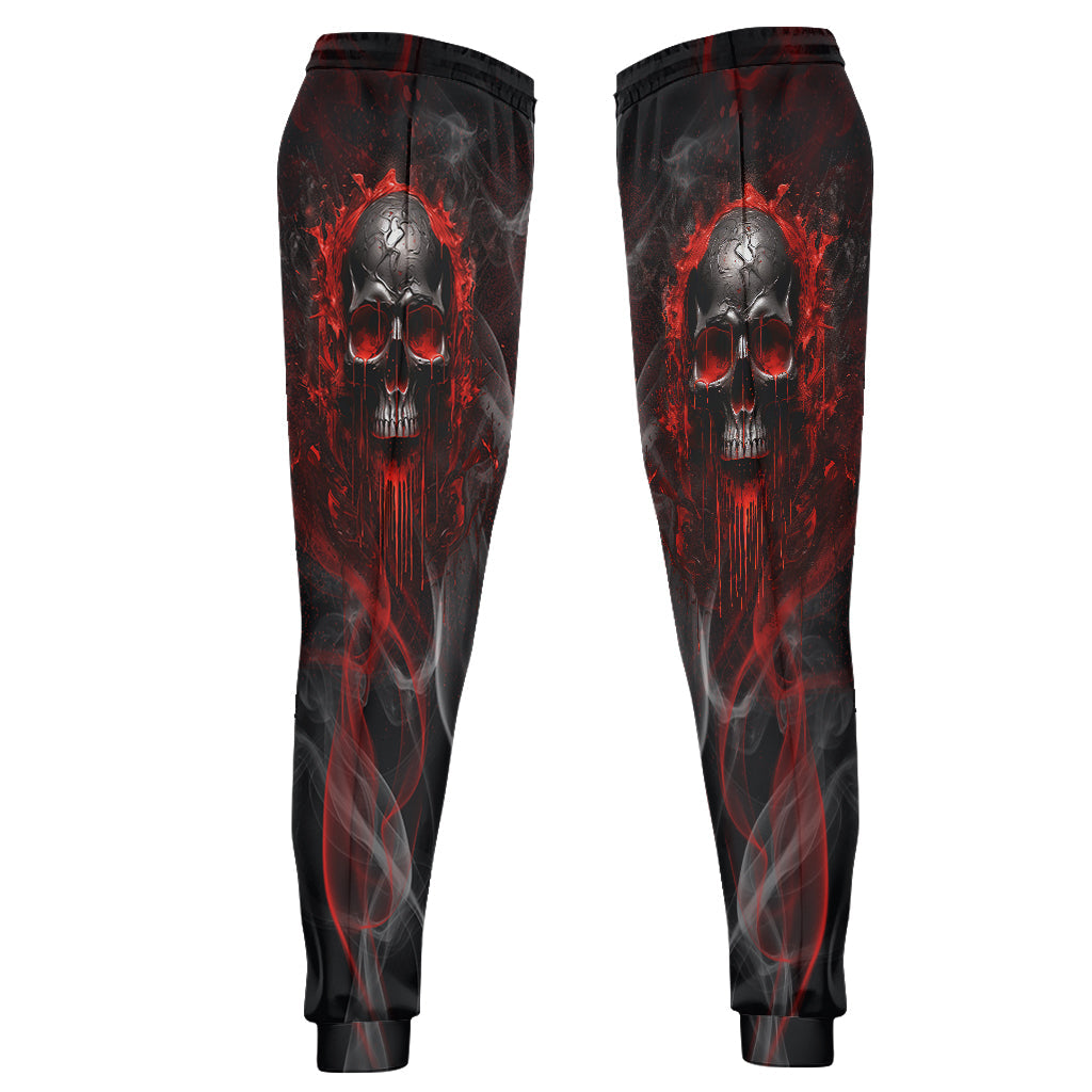Cool Skull - Personalized Skull Hoodie and Sweatpants