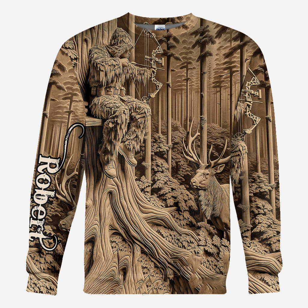 Love Hunting - Personalized Hunting All Over Shirt